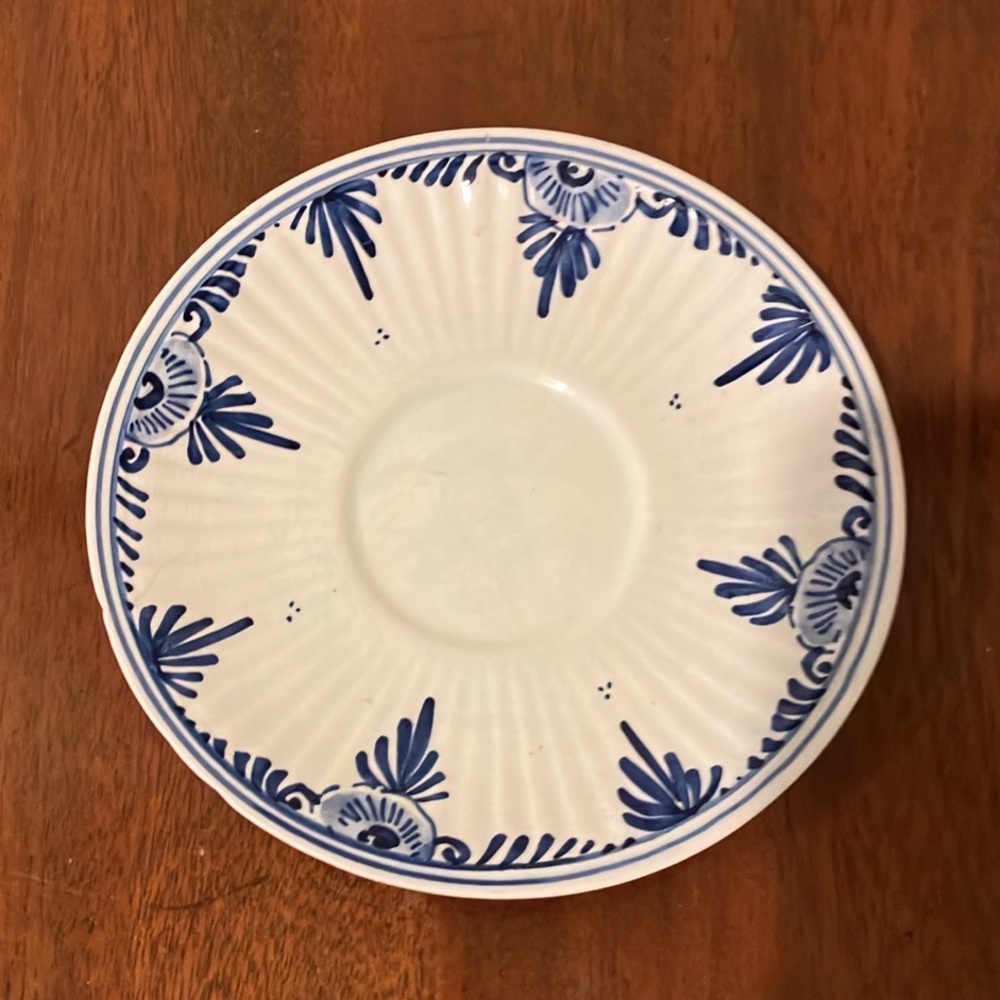 Delft Blue Holland Tea Cup Saucer